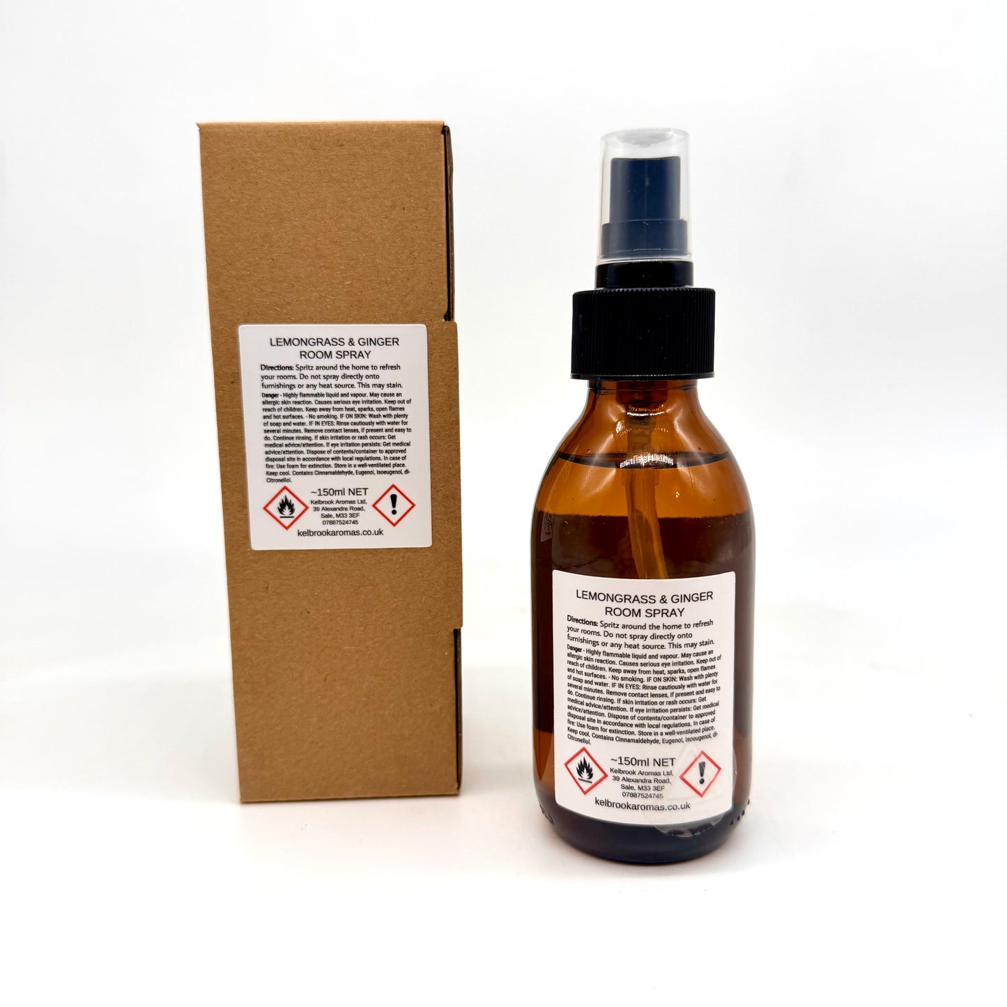 Lemongrass & Ginger Luxury Room Spray