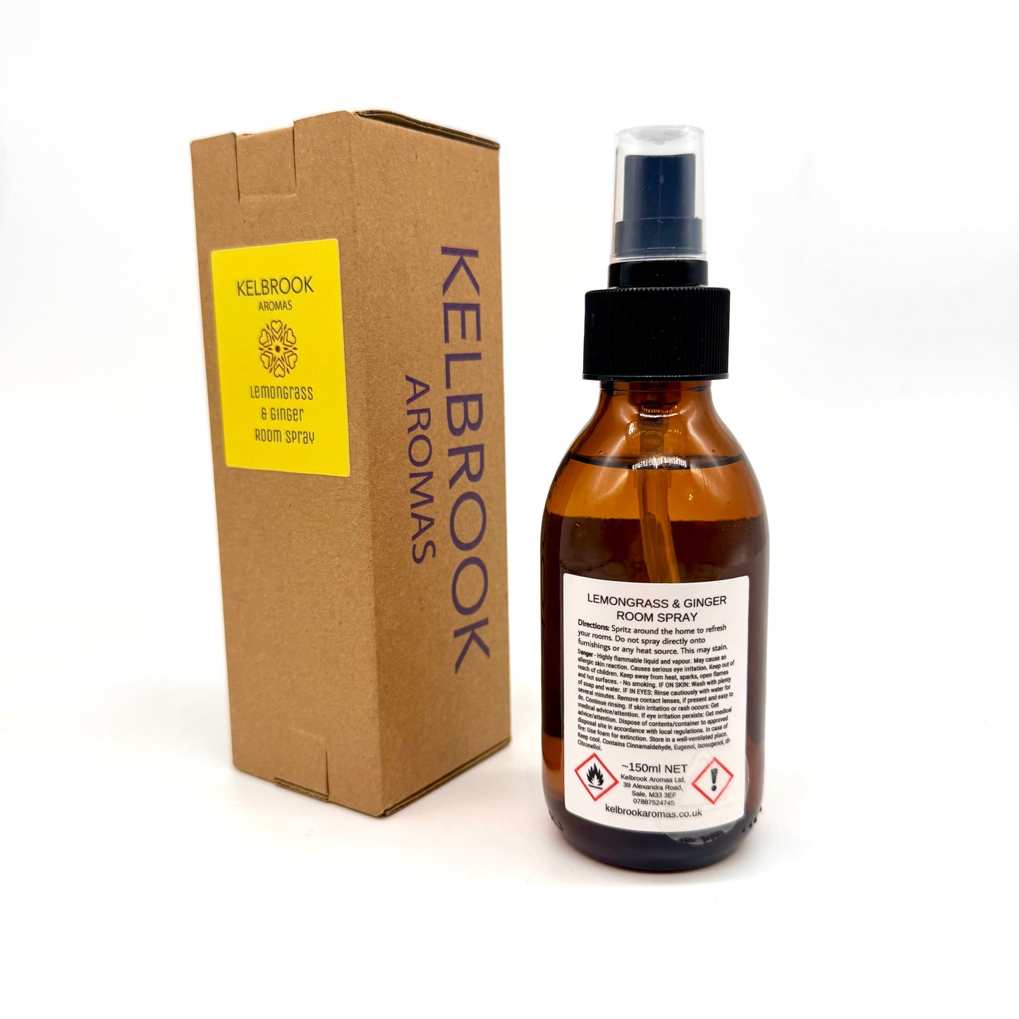 Lemongrass & Ginger Luxury Room Spray