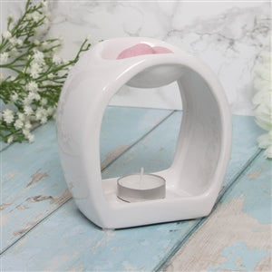 Orb Wax Burner - White Finish