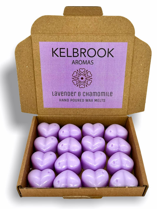 Lavender & Chamomile Scented Soy Wax Melts – 16 pack