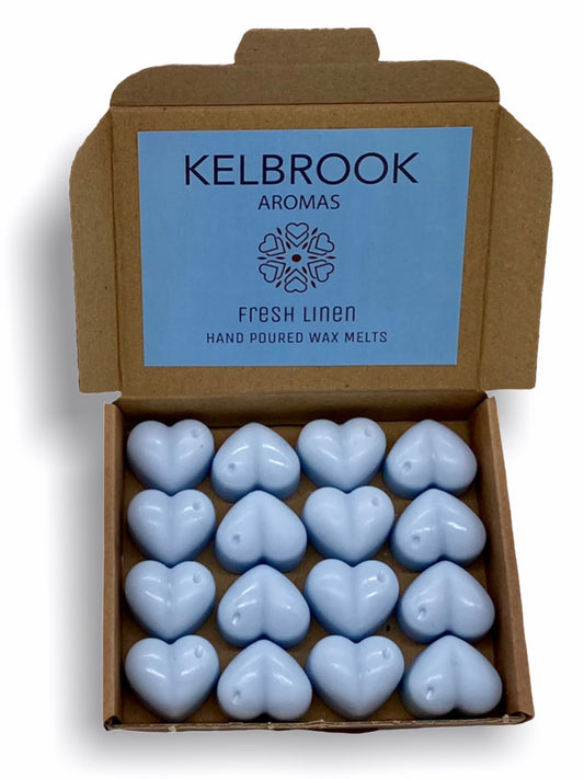 Fresh Linen Highly Scented Soy Wax Melts – 16 pack